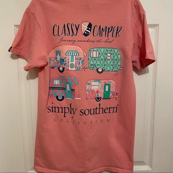 Simply Southern Tops - Simply Southern Classy Camper Tee